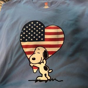 Snoopy ❤️ America shirt